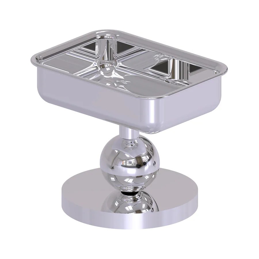 Allied Brass Polished Chrome Brass Soap Dish at