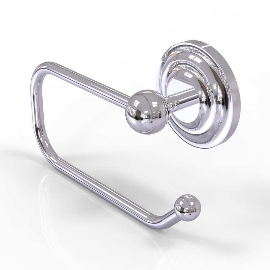 Allied Brass Que New Polished Chrome Surface Mount Single Post Toilet