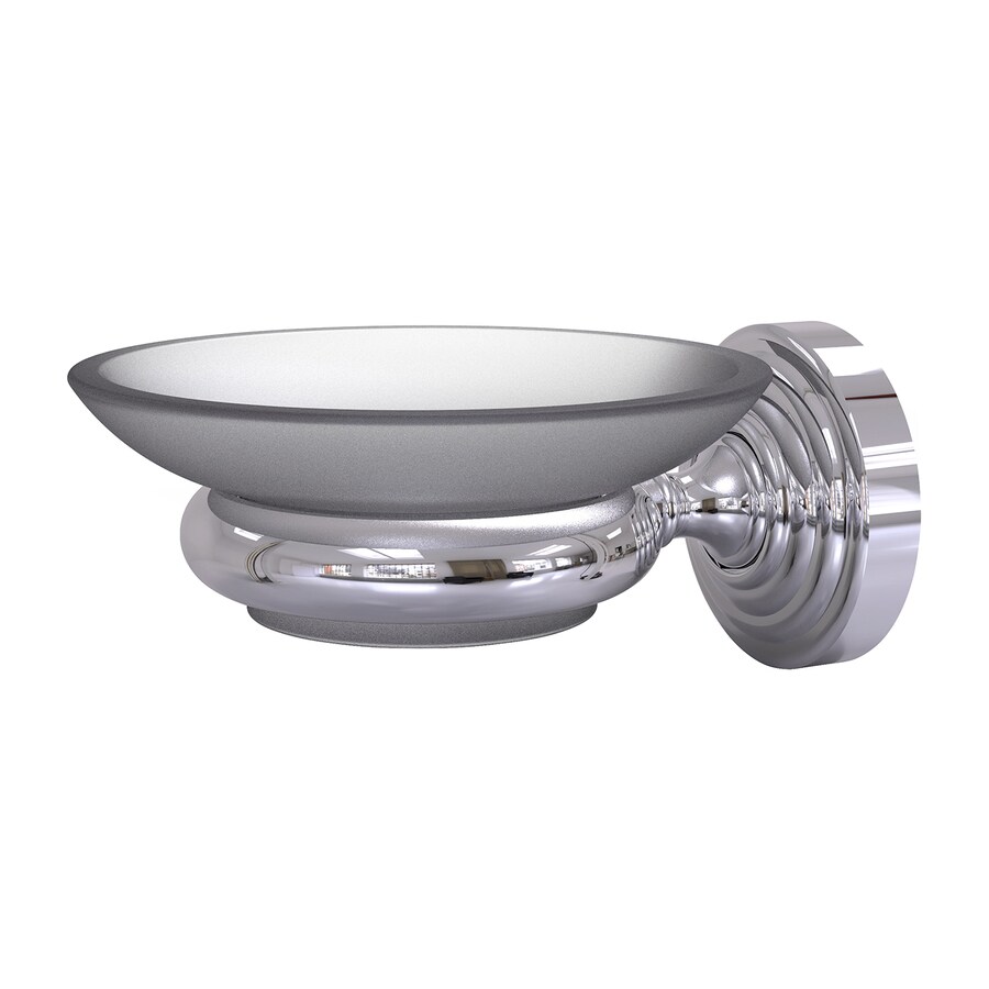Allied Brass Waverly Place Polished Chrome Brass Soap Dish at