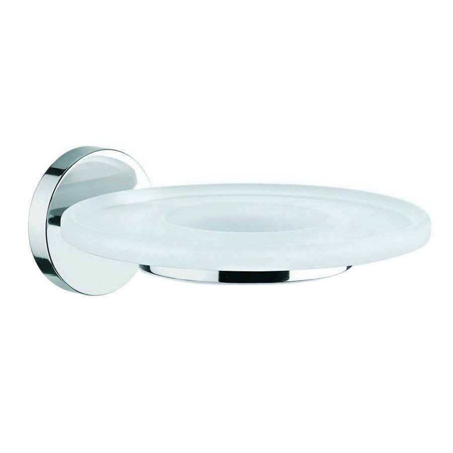 WS Bath Collections Duemila Polished Chrome Brass Soap Dish at