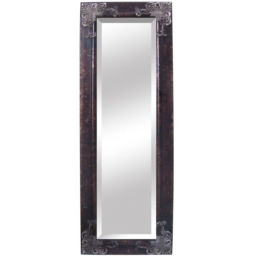 Yosemite Mirror With Antique Silver Finish Shop Yosemite Home Decor 24.5in W x 71.5in H Antique Silver