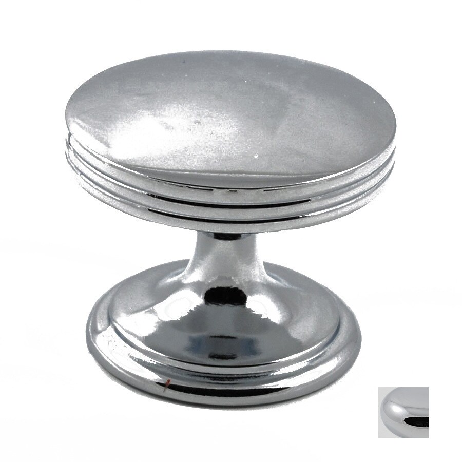 Residential Essentials Polished Chrome Mushroom Knob at