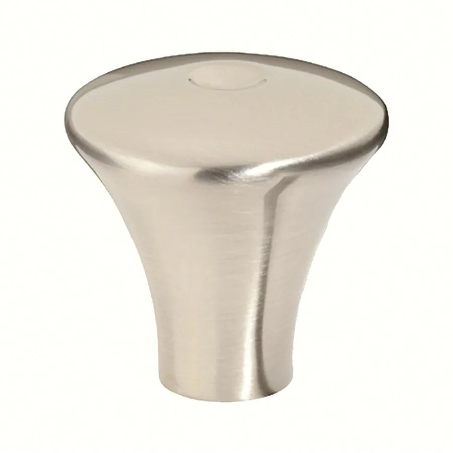 Siro Designs Milan Fine Brushed Nickel Conical Knob in the