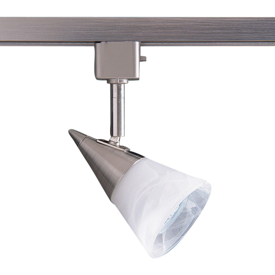 Kendal Lighting 1Light Dimmable Satin Nickel Step Linear Track