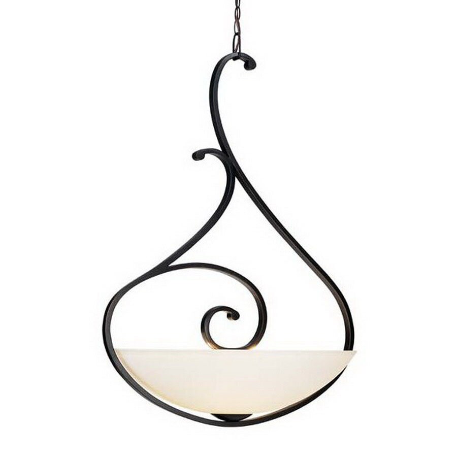 International Lighting 211/2in W Rhapsody Florence Bronze Pendant