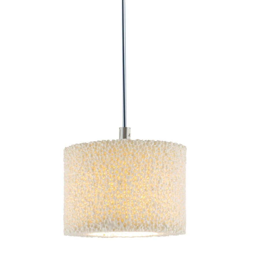 Shop JESCO Coral 1Light Dimmable Satin Nickel Barrel Linear Track