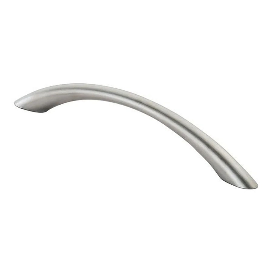 Siro Designs 33/4in CenterToCenter Brushed Nickel Polaris Arched