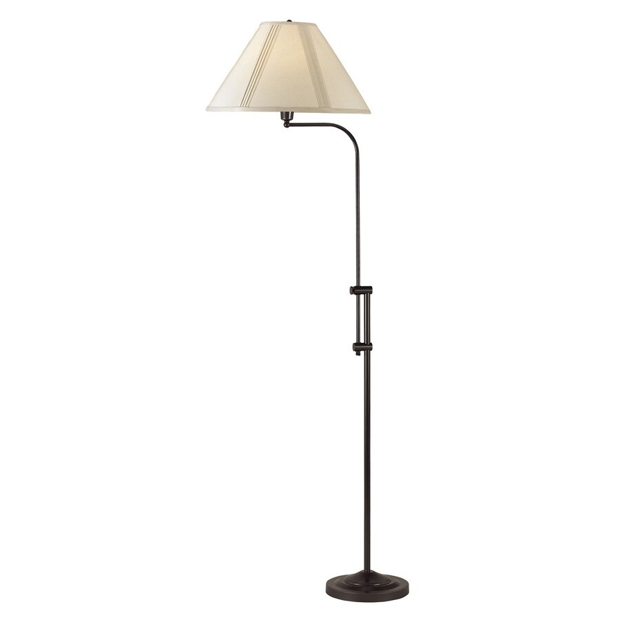 Cal Lighting 67.5in Dark Bronze 3Way Downbridge Floor Lamp with