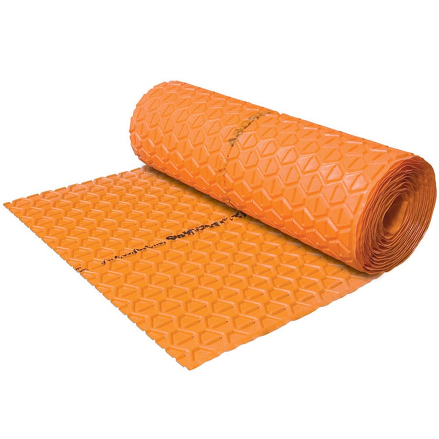 Schluter Systems Troba 215sq ft Orange Plastic Waterproofing Tile