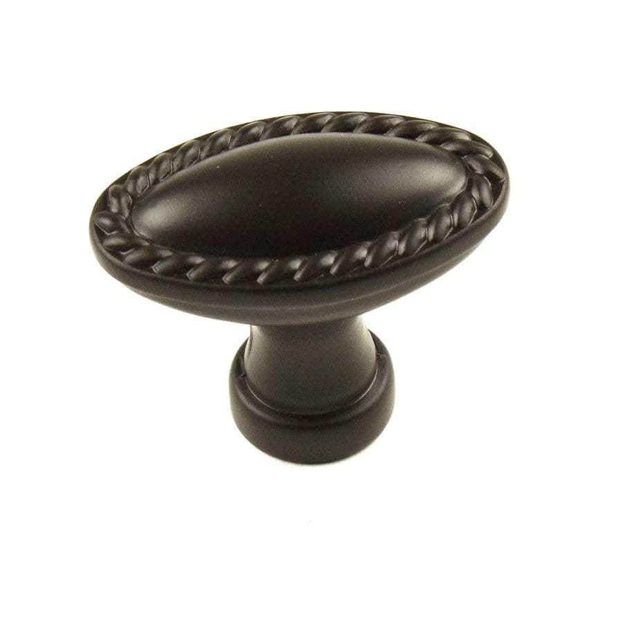 Shop Century Hardware Hawthorne OilRubbed Bronze Oval Knob at