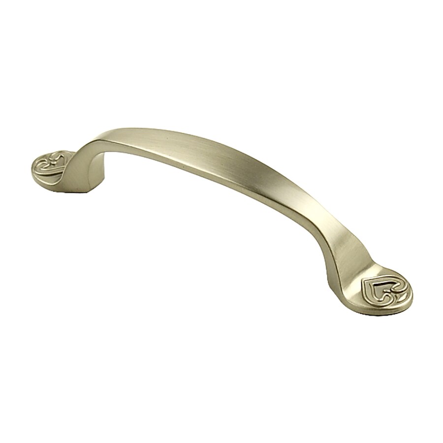 Century Hardware 3in CenterToCenter Dull Satin Nickel Iris Bar Pull at