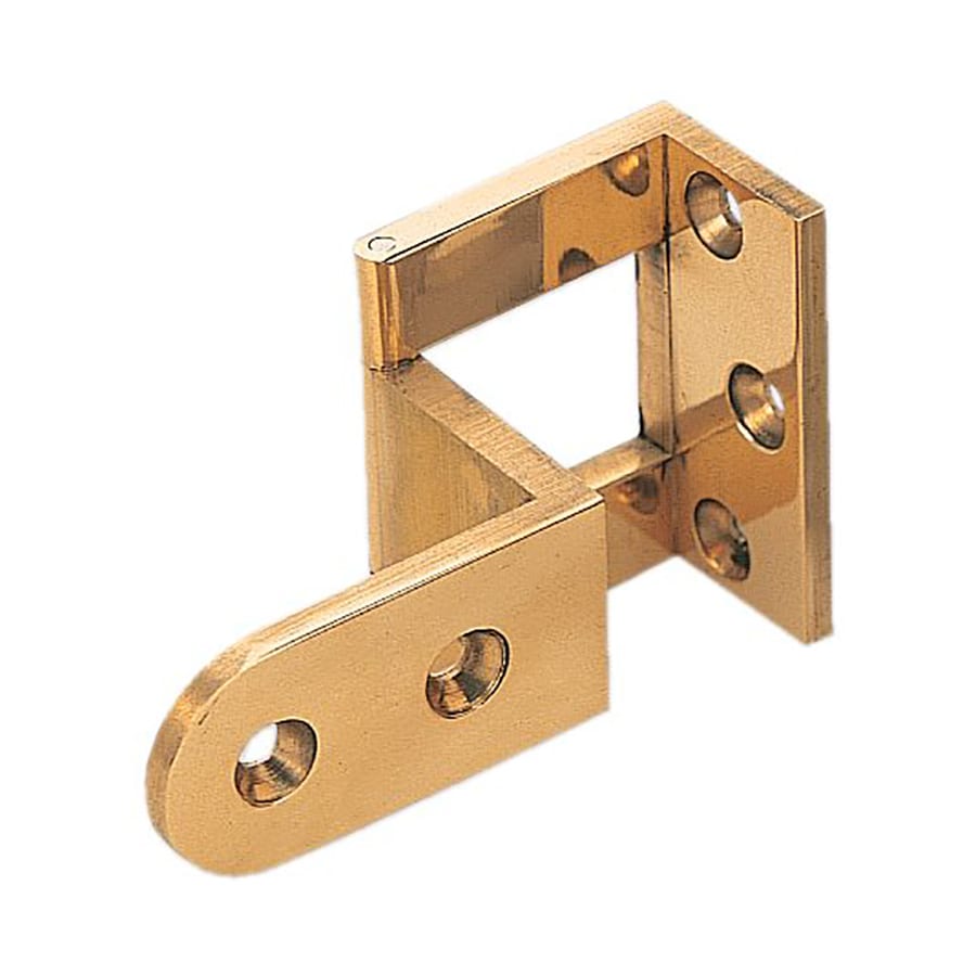 Shop Sugatsune 40mm x 40mm Polished Brass Hinge at