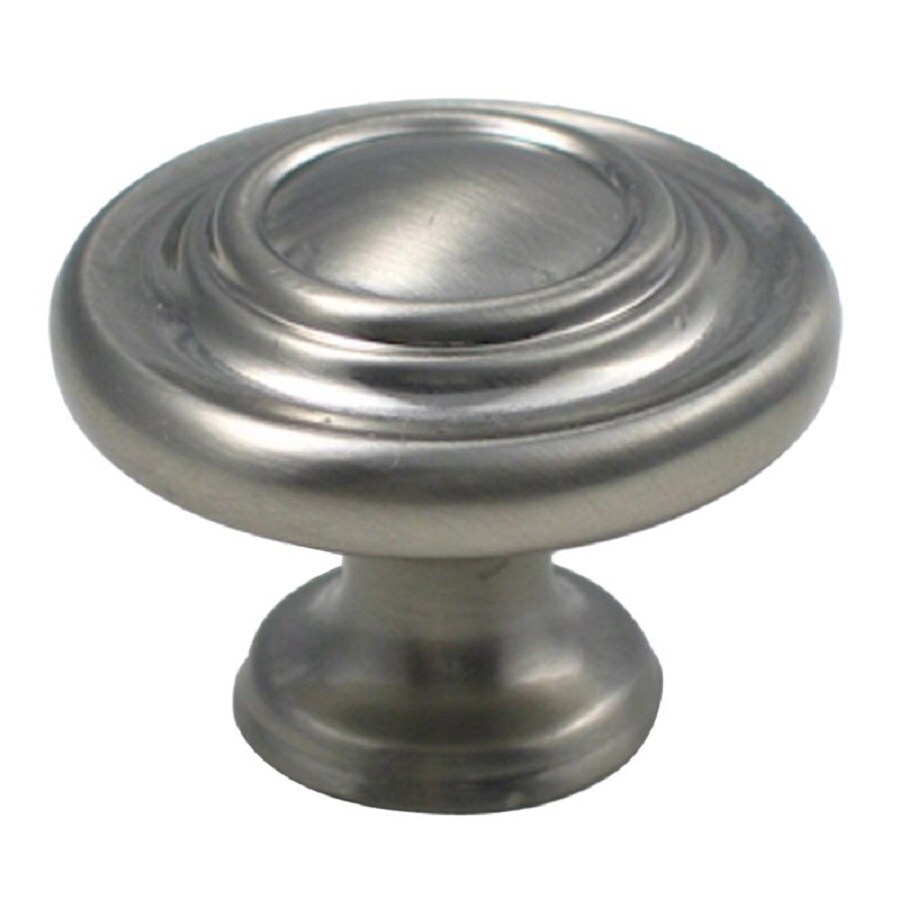 Shop Rusticware Traditional Satin Nickel Round Knob at