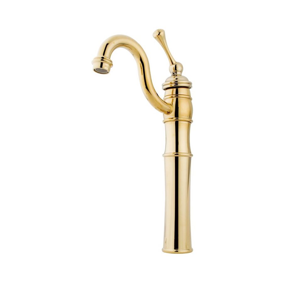 Shop Elements of Design Boston Polished Brass 1Handle Single Hole