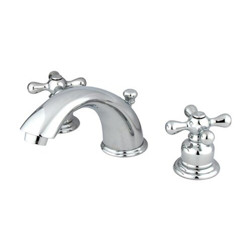 Bathtub Faucet Handles Lowe's - Elements of Design Chrome 2-Handle Widespread Bathroom ...