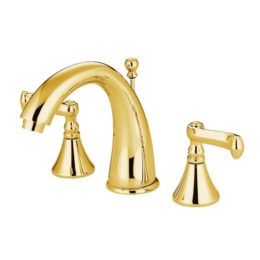 Shop Elements of Design Atlanta Polished Brass 2handle Widespread