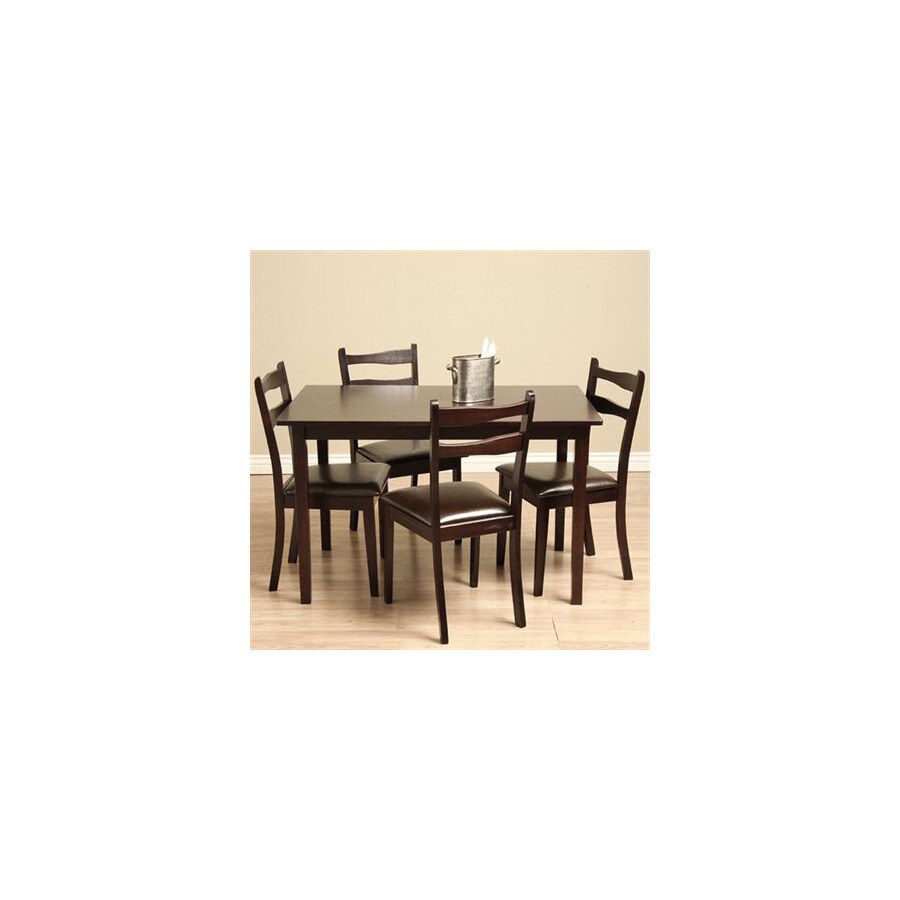 Warehouse of Tiffany Callan Cappuccino Dining Set in the Dining Room