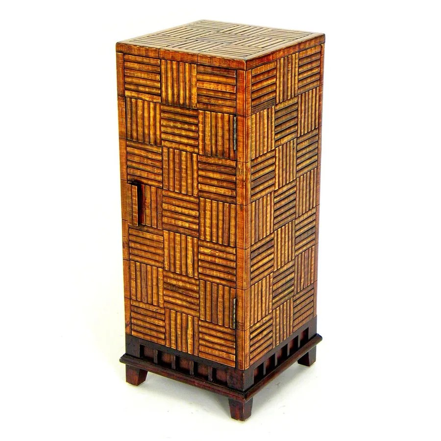 Shop Wayborn Furniture Bamboo 30.5in Indoor Rectangular Wood Plant Stand at