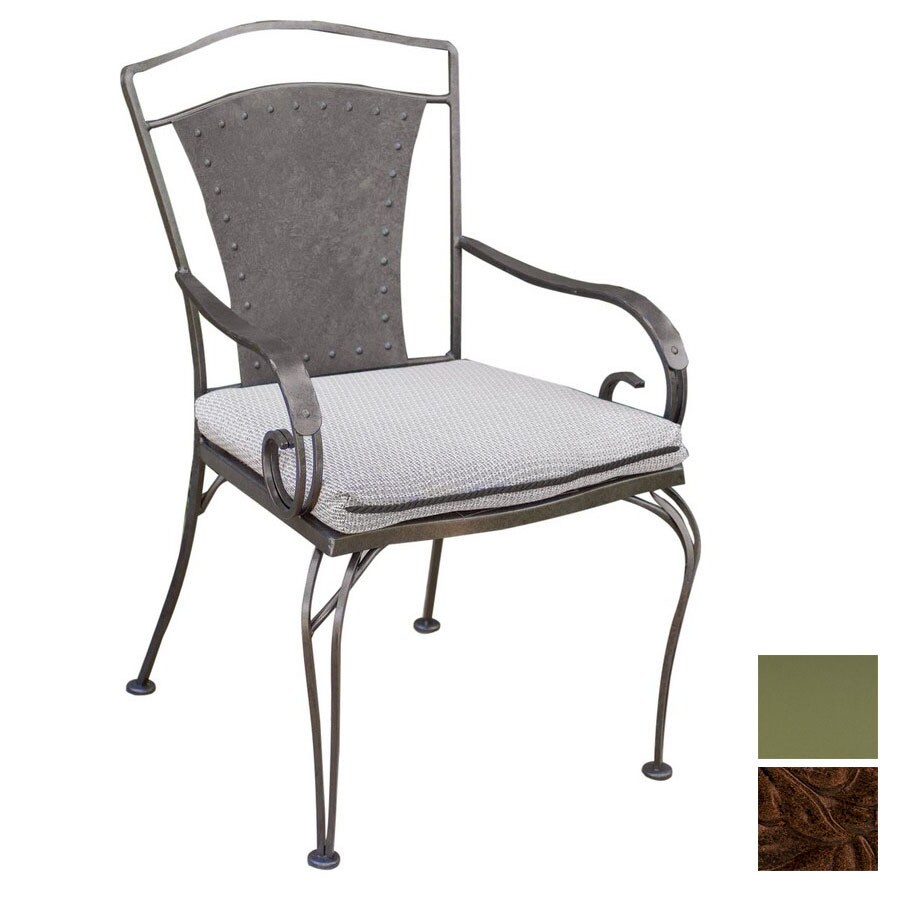 Cascadia Reston Wrought Iron Patio Dining Chair at