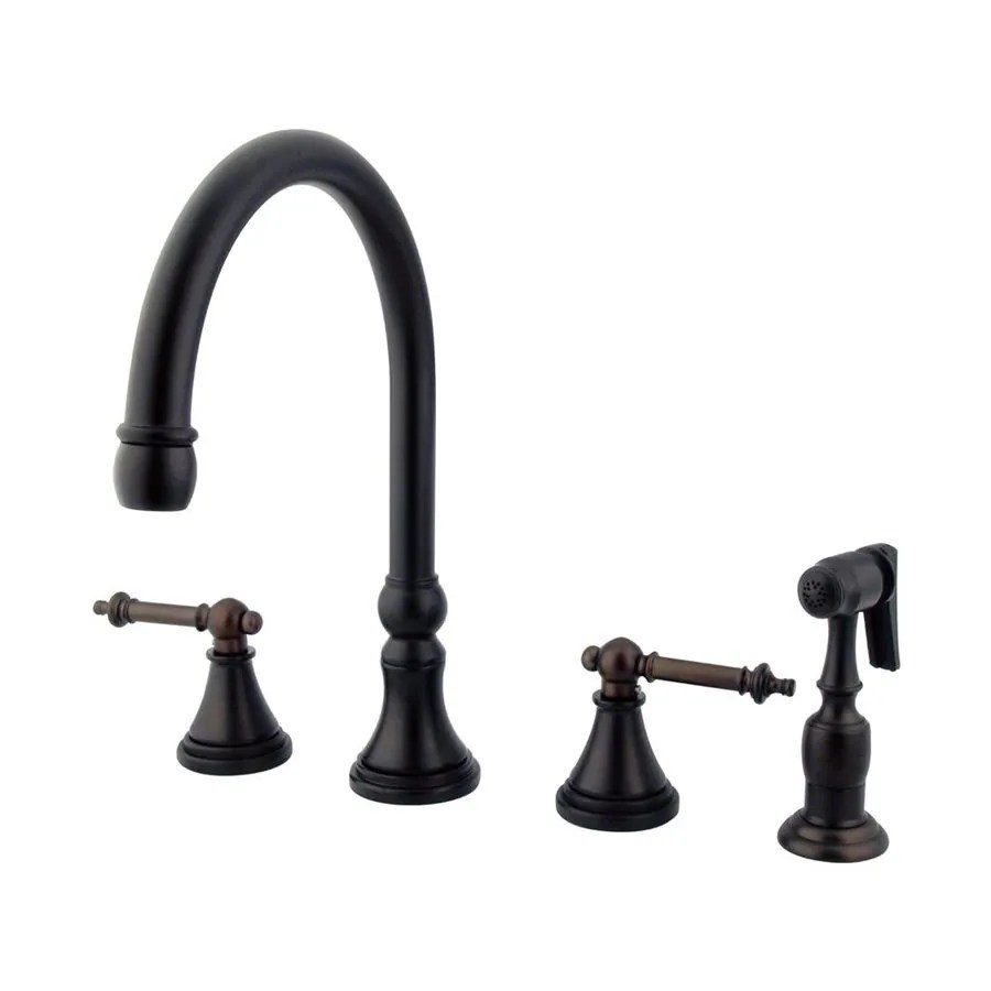Elements of Design Tuscany OilRubbed Bronze 2Handle Deck Mount High