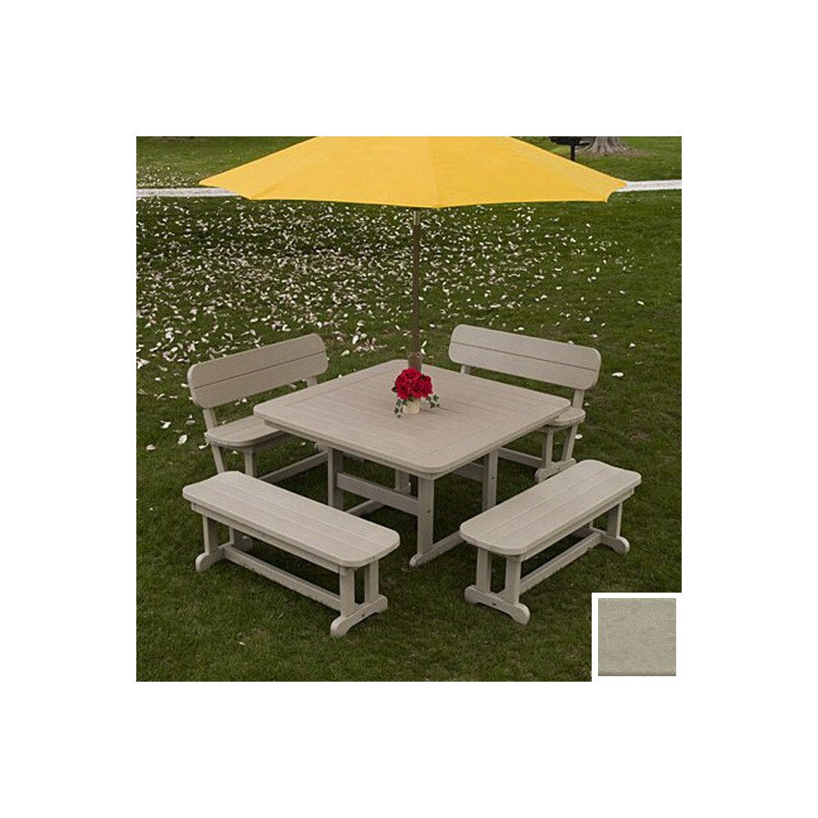 POLYWOOD 5Piece Patio Dining Set in the Patio Dining Sets department