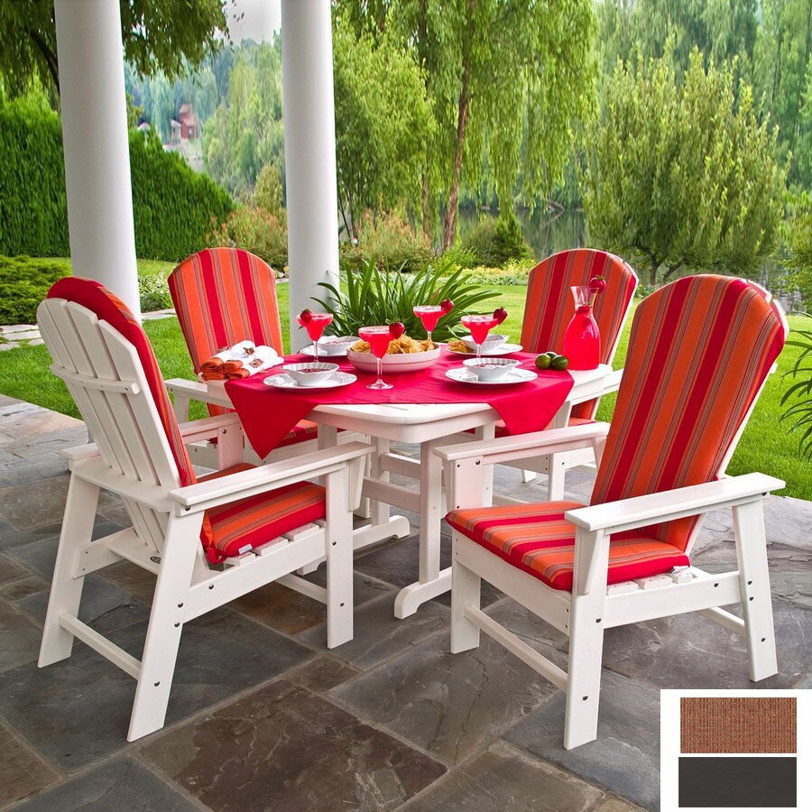 POLYWOOD 5Piece Patio Dining Set in the Patio Dining Sets department