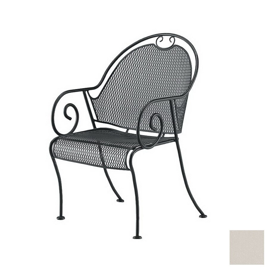 Cascadia Cantebury Wrought Iron Patio Dining Chair at