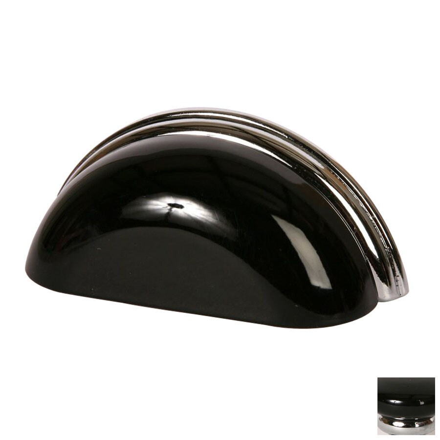 Shop Lew's Hardware 3in CentertoCenter Polished Chrome Metal Bin