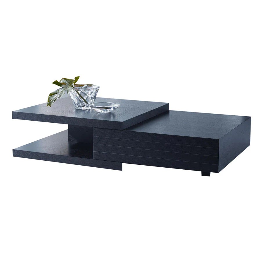 Shop New Spec Cota Black Rectangular Coffee Table at