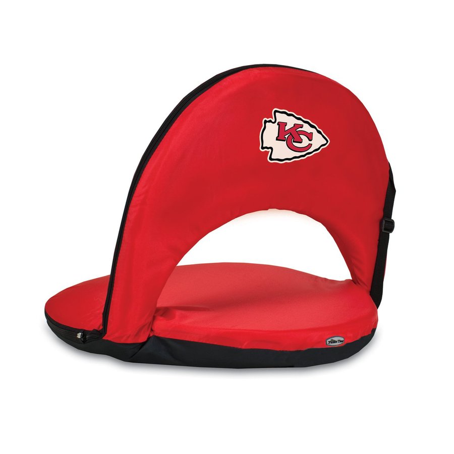 Kansas City Chiefs Folding Chairs Picnic Time Indoor/Outdoor Steel Red Kansas City Chiefs Bleacher