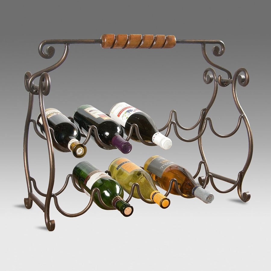 Butler Specialty Metalworks 10Bottle Metal Tabletop Wine Rack at