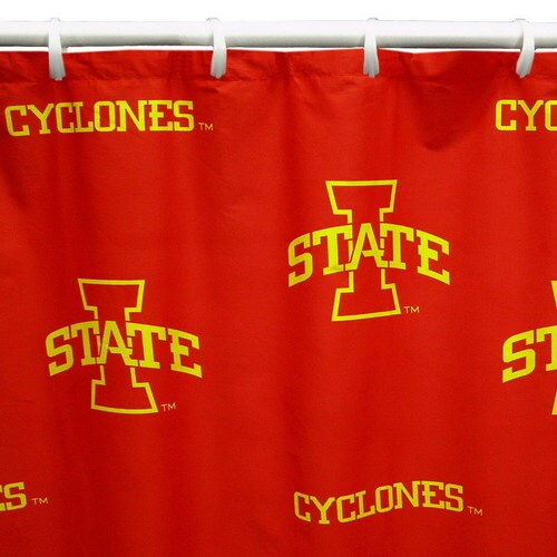 College Covers Iowa State Cotton Iowa State Cyclones Patterned Shower