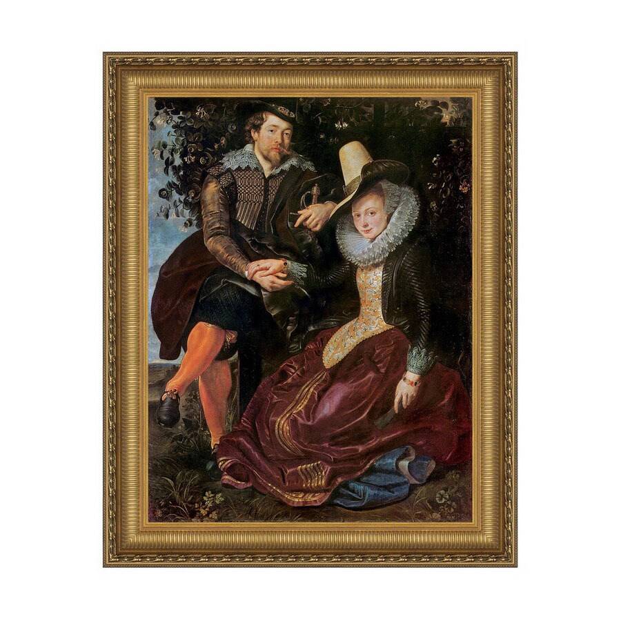 Design Toscano 30in W x 37in H Portrait Framed Wall Art in the Wall