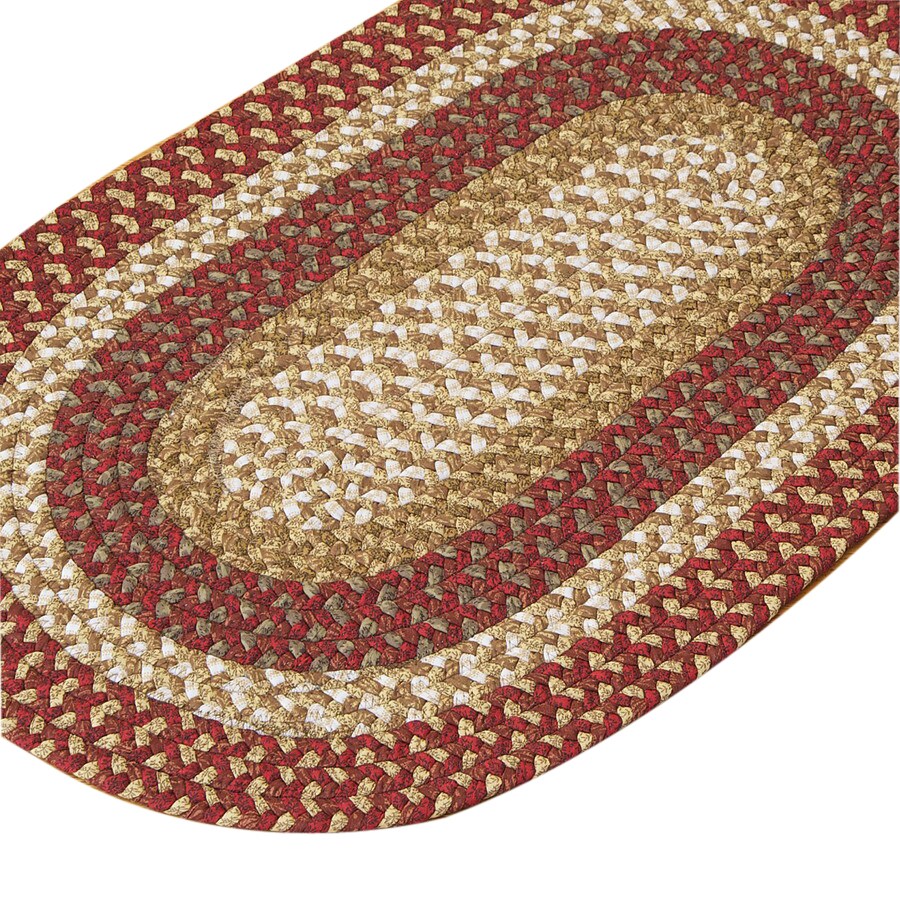 Colonial Mills 5ft x 7ft Oval Multicolor Transitional Area Rug at