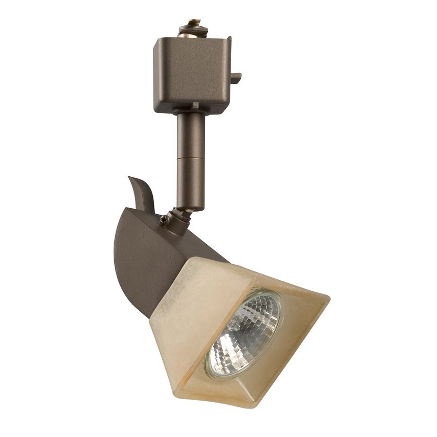Galaxy 1Light Dimmable Bronze Mini Linear Track Lighting Head at