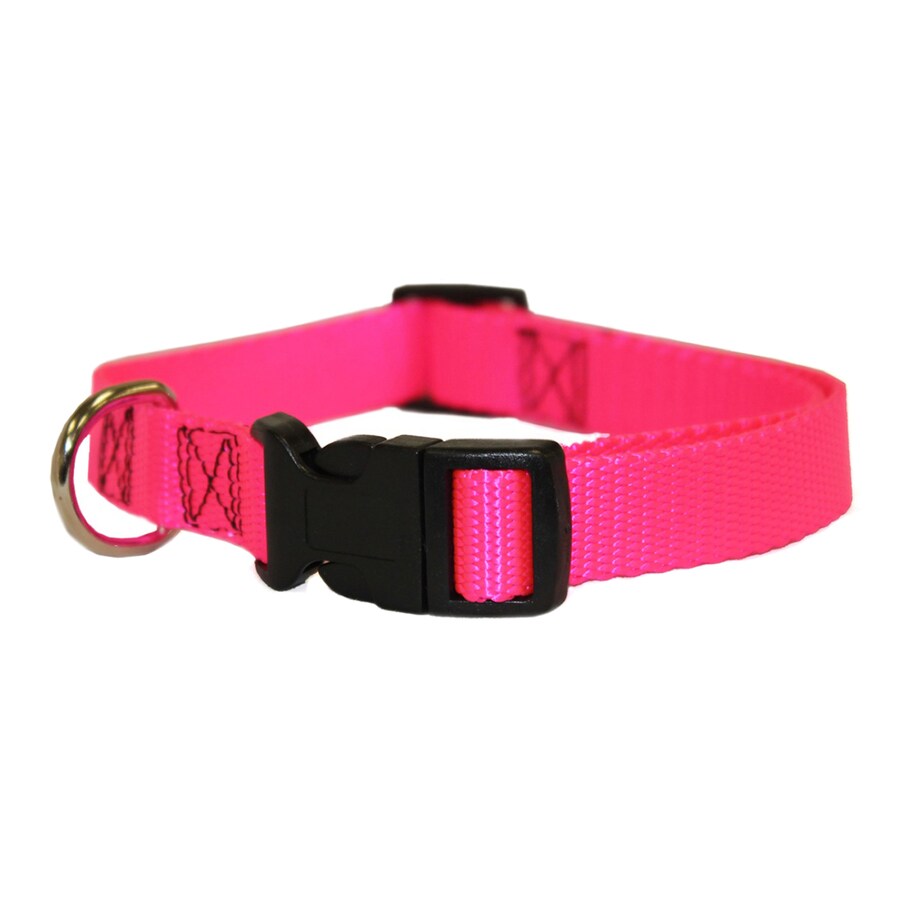 Shop Majestic Pets Pink Nylon Dog Collar at