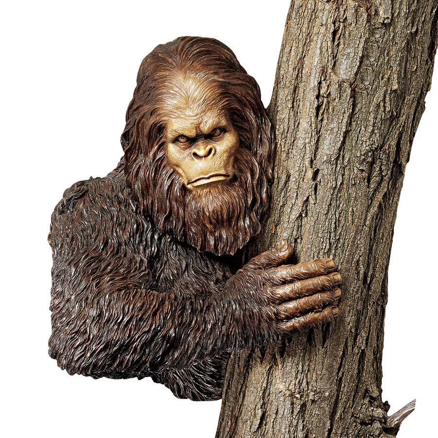 Shop Design Toscano Bigfoot The Bashful Yeti 15in Garden Statue at