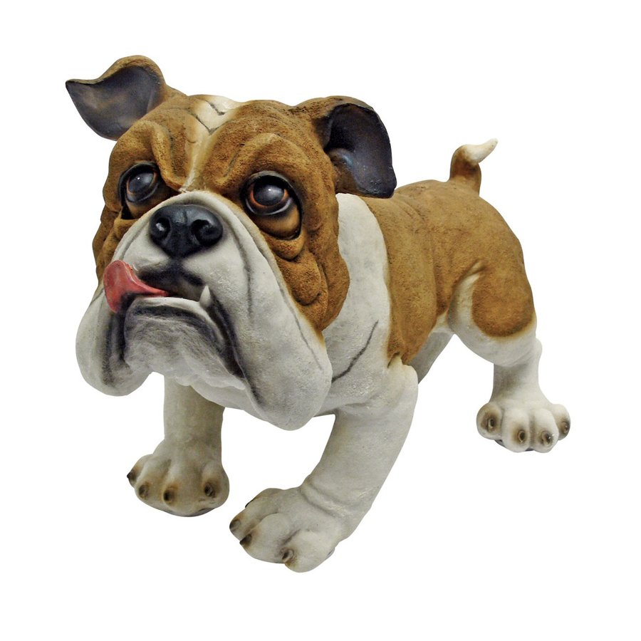 Shop Design Toscano Winston The British Bulldog 9in Animal Garden