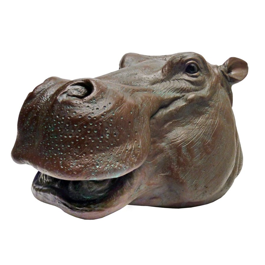 Shop Design Toscano Huey The Hippo 7.5in Animal Garden Statue at