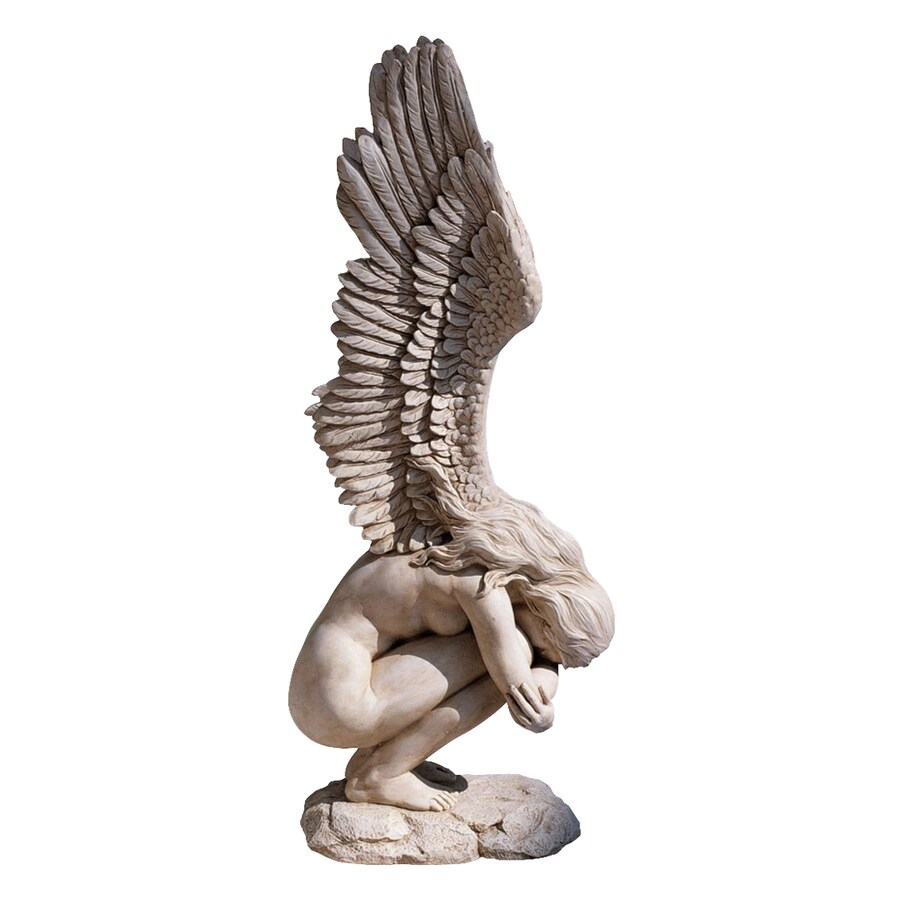 Design Toscano Remembrance Redemption Angel 15in Angels and Cherubs Garden Statue at