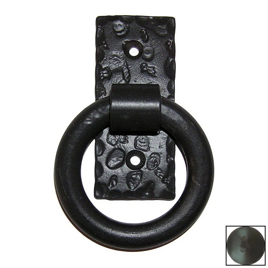 Shop Agave Ironworks 3in Black Entry Door Knocker at