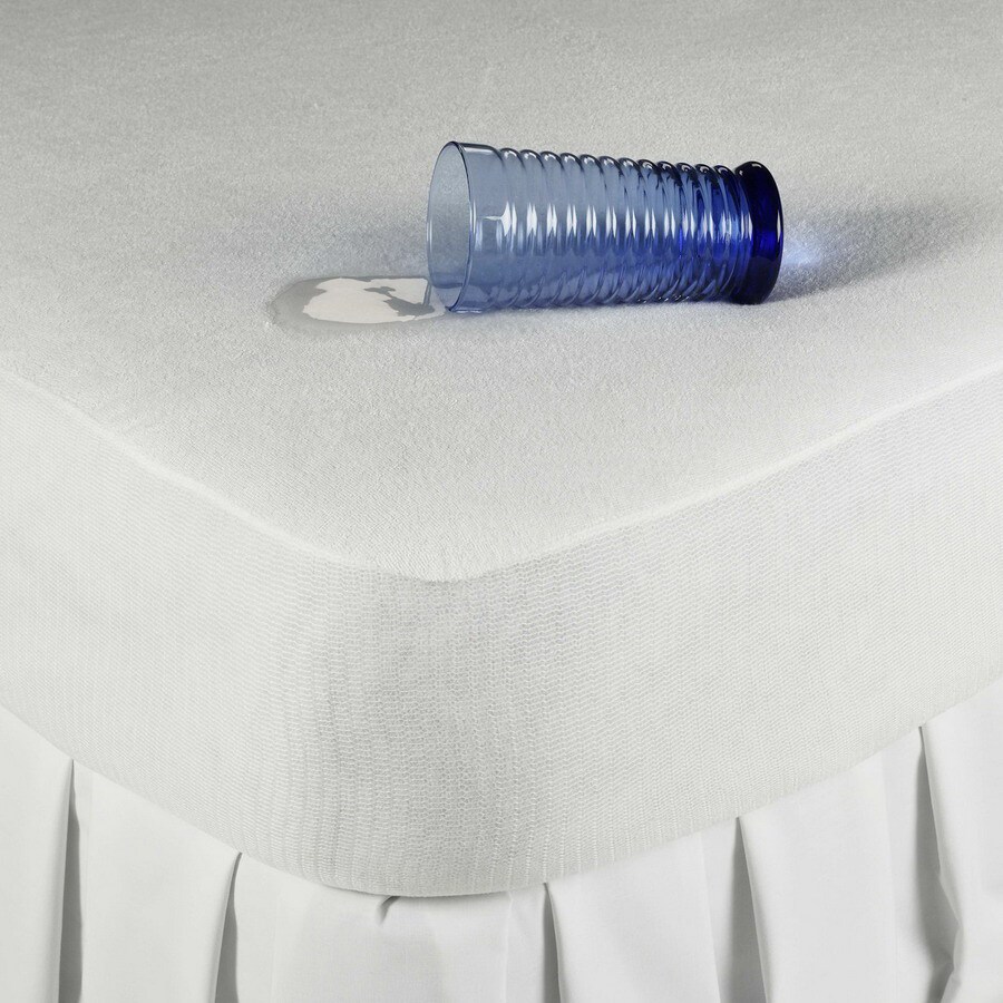 Leggett & Platt Cotton Twin Extra Long Mattress Cover with Bed Bug Protection in the Mattress