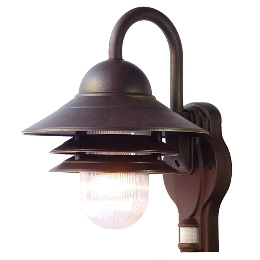 Acclaim Lighting Mariner 13in H Architectural Bronze Motion Activated