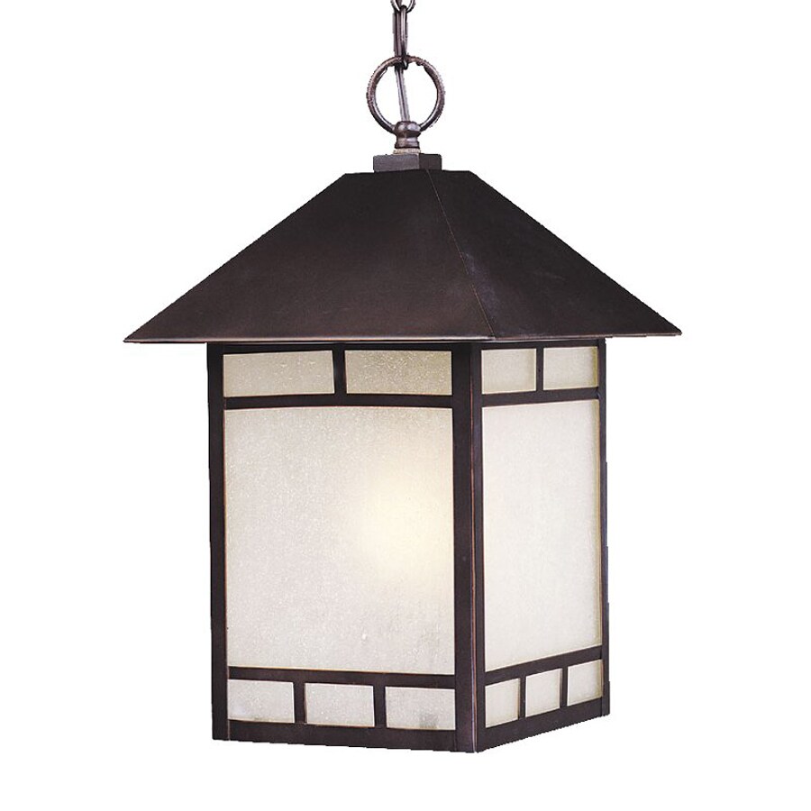 Shop Acclaim Lighting Artisan 16in H Bronze Outdoor Pendant Light at