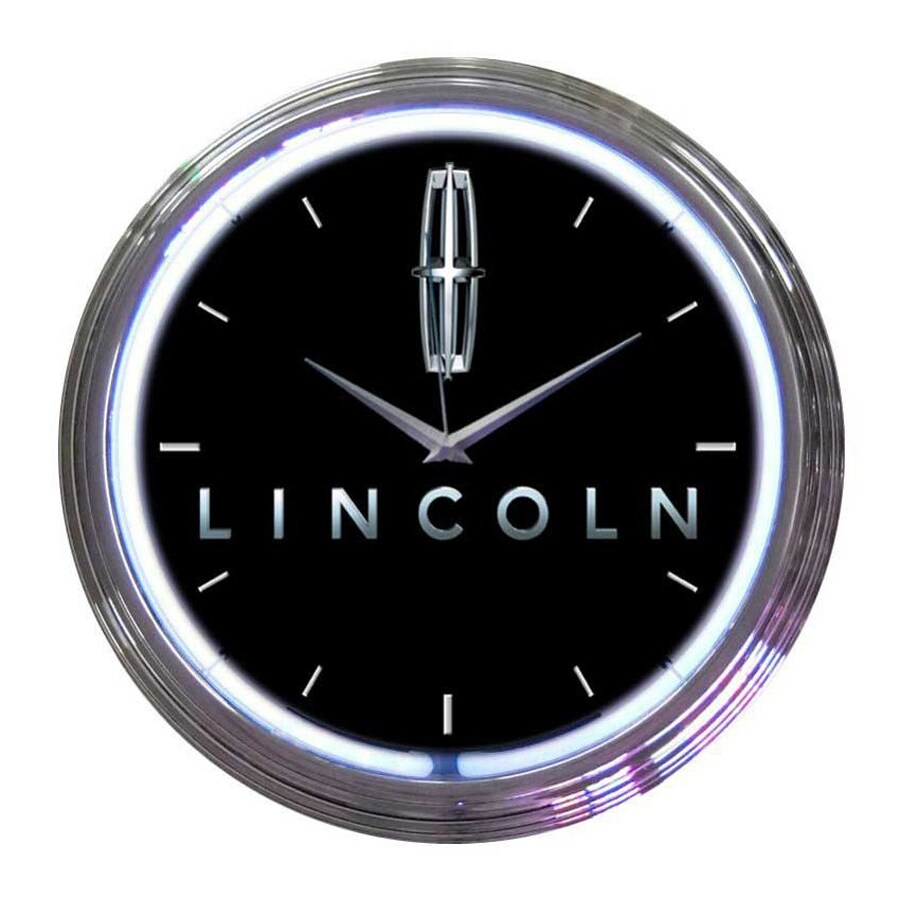 Lincoln Analog Round Indoor Wall Clock at
