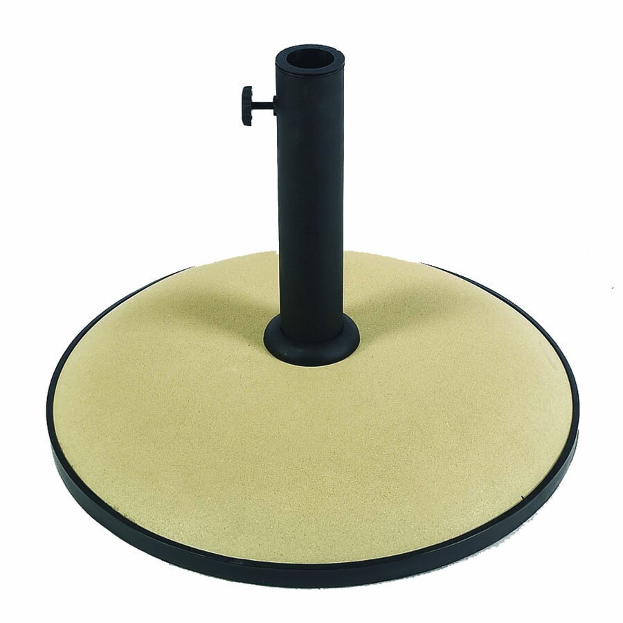 Fiberbuilt Beige Patio Umbrella Base in the Patio Umbrella Bases