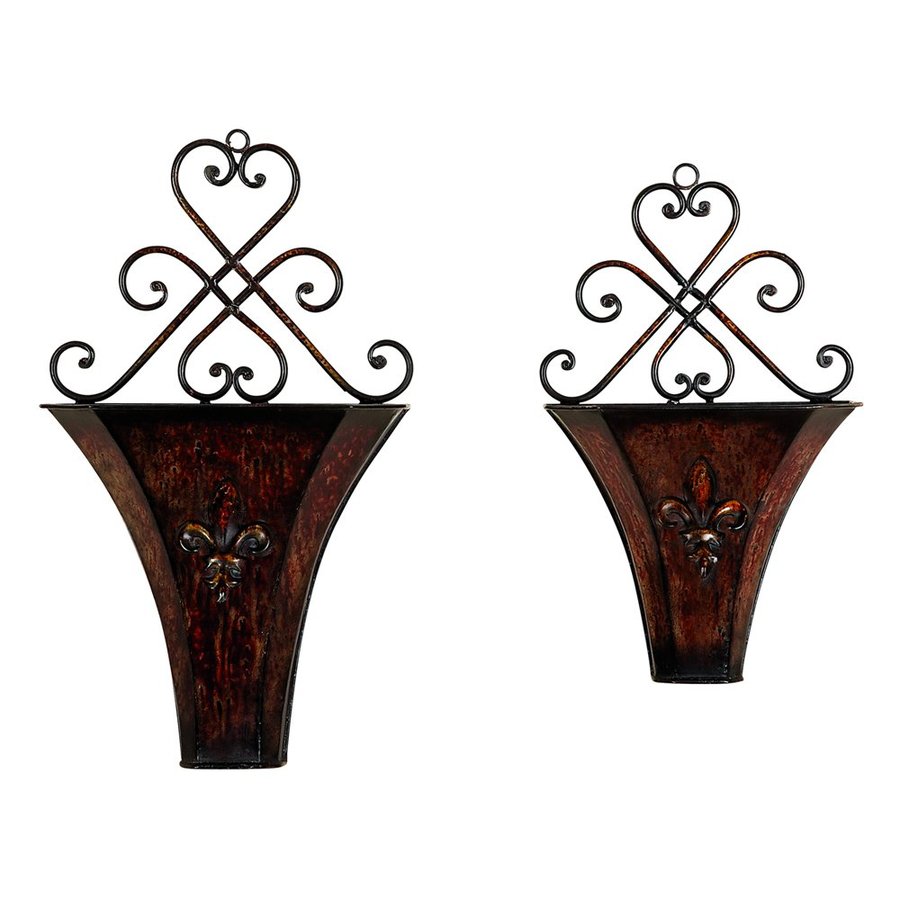 Woodland Imports x Copper Metal Hanging Wall Planter at