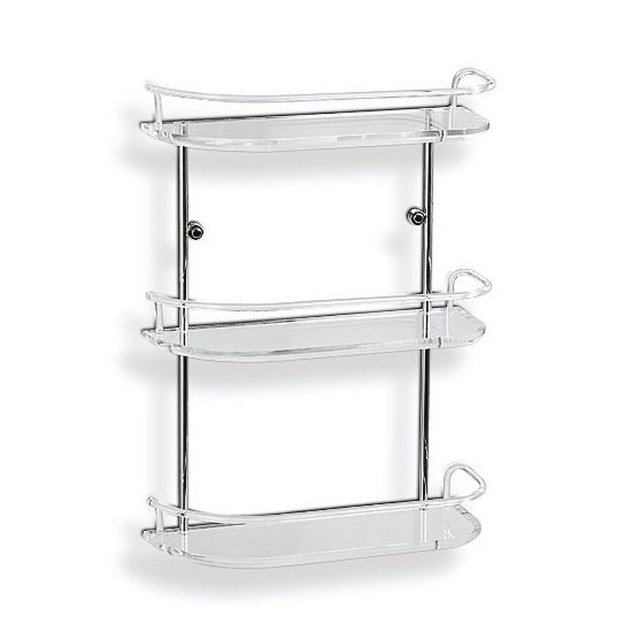 Nameeks Gardenia 3Tier Plastic Bathroom Shelf at