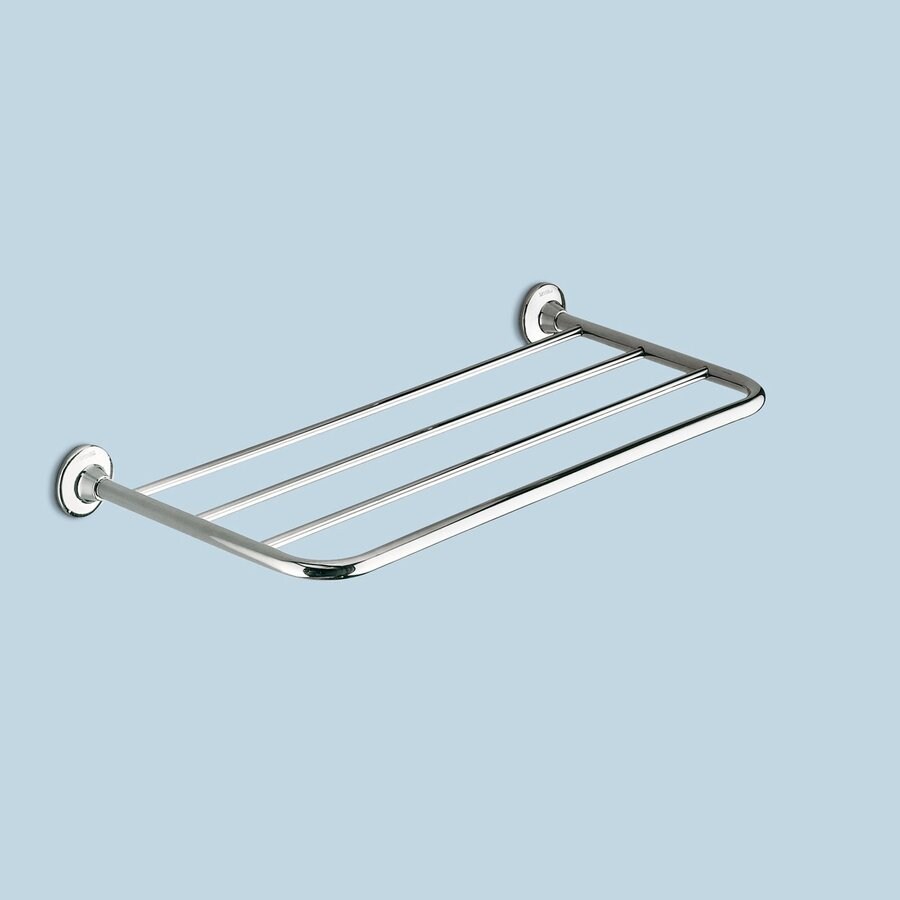 Shop Nameeks Ascot Chrome Brass Bathroom Shelf at