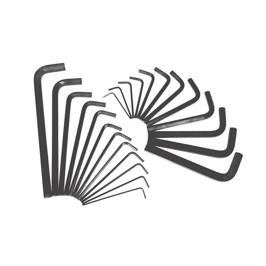 K Tool International 25Piece Flat End Hex Key Set in the Hex Keys